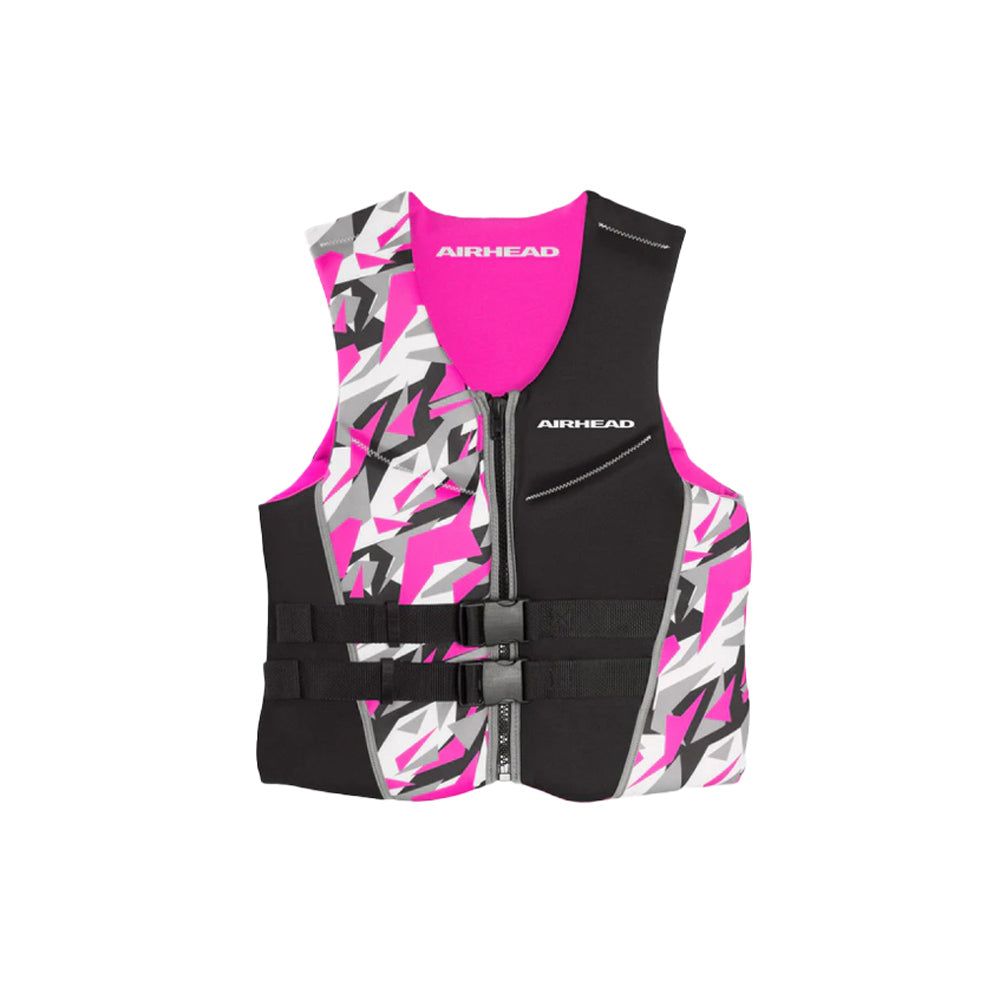 CHALECO SALVAVIDAS AIRHEAD NEOLITE CAMO ROSADO