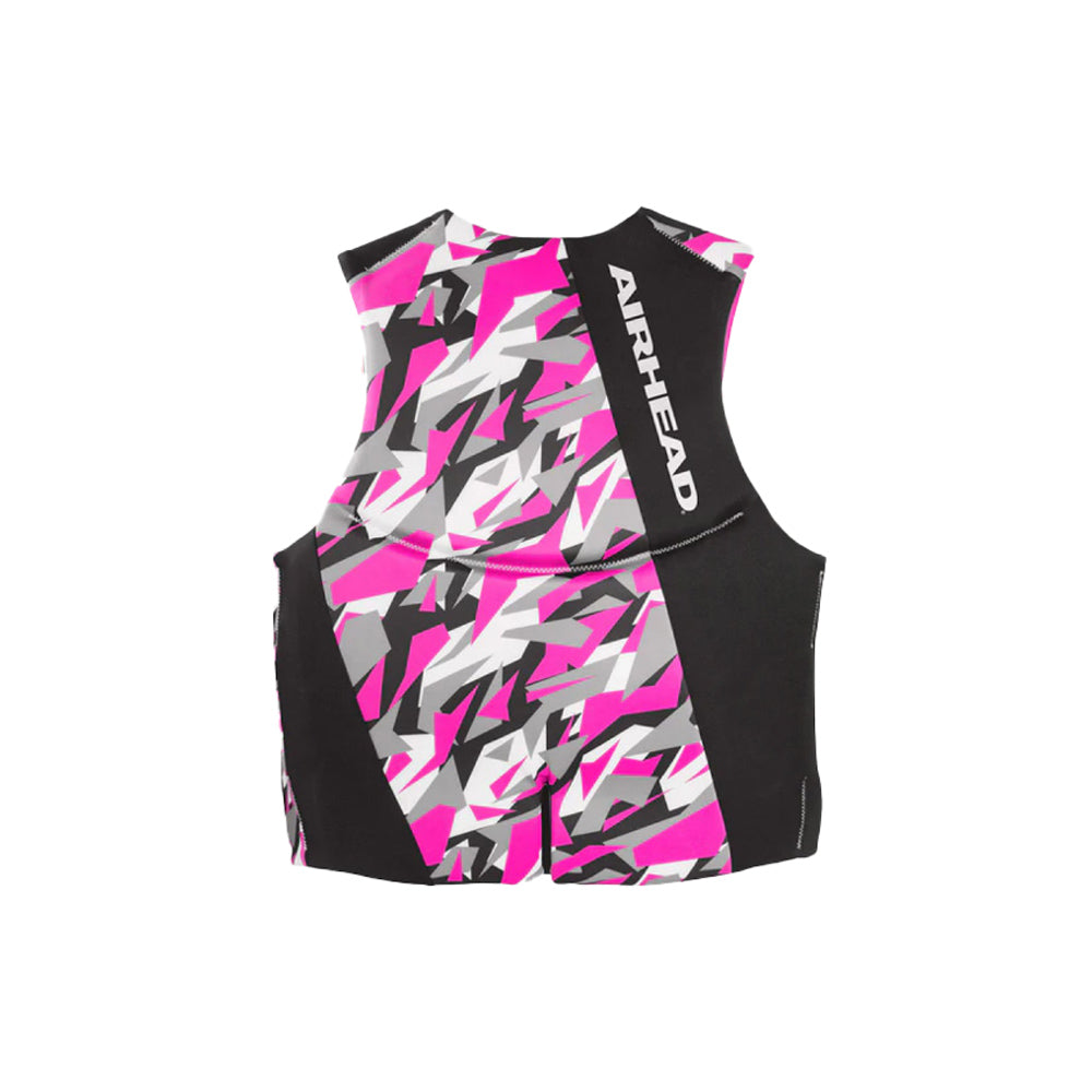 CHALECO SALVAVIDAS AIRHEAD NEOLITE CAMO ROSADO