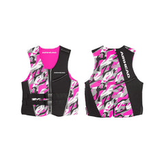 CHALECO SALVAVIDAS AIRHEAD NEOLITE CAMO ROSADO